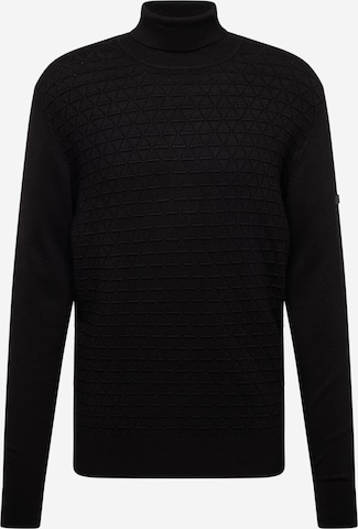 Key Largo Sweater 'CARRIER' in Black: front