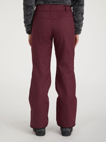 O'NEILL Regular Outdoor trousers in Red