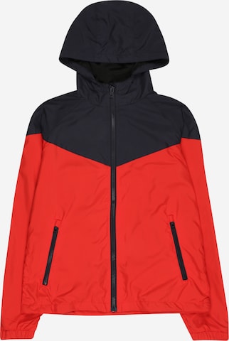 Veste mi-saison 'Windunner' Urban Classics en rouge : devant