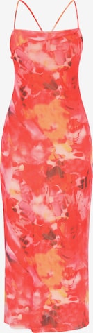 Robe IZIA en rouge : devant