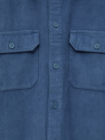 Pull&Bear Přechodná bunda – modrá