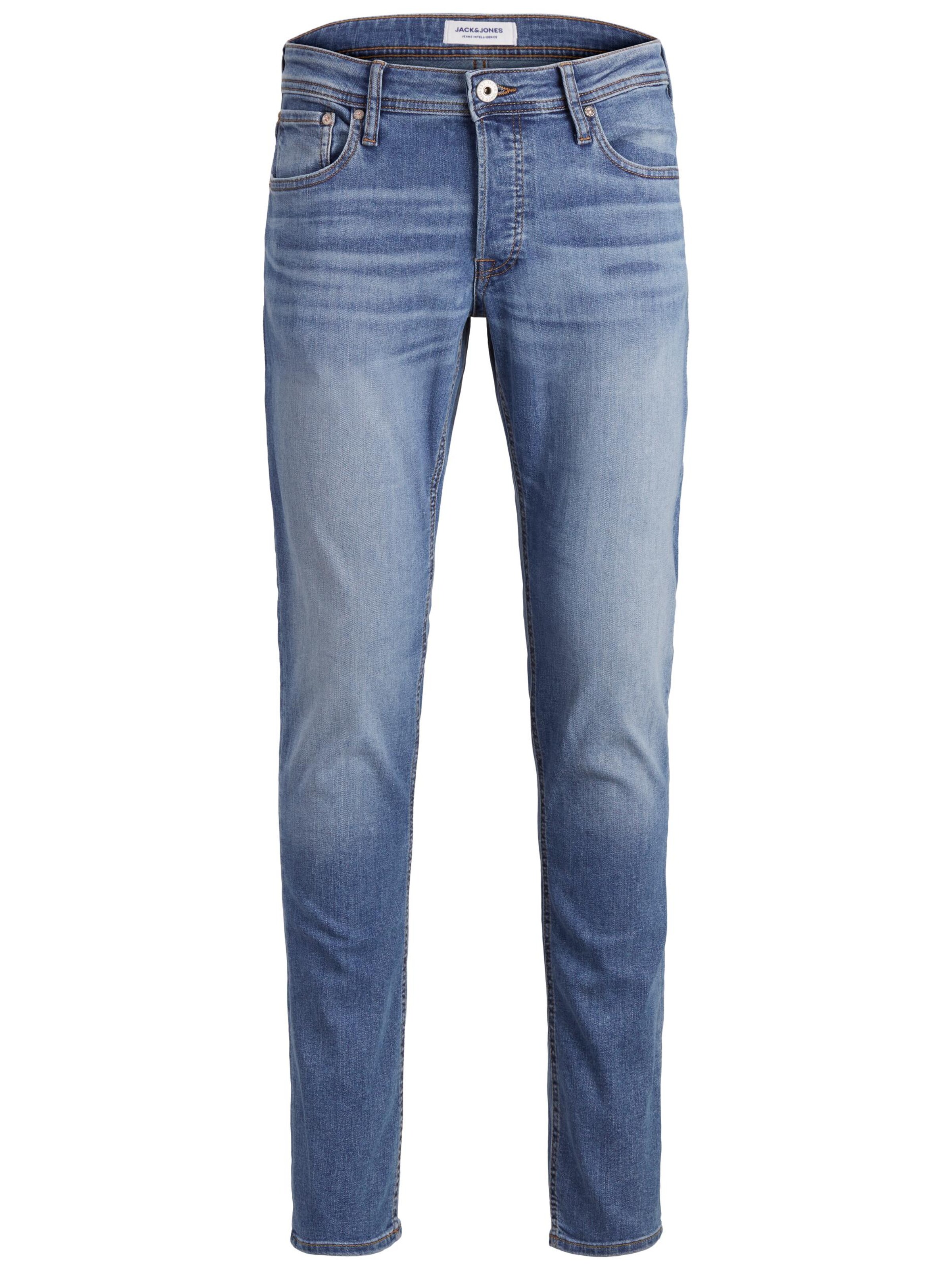 Abbigliamento Uomo Jack & Jones Plus Jeans Glen in Blu 