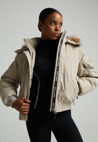 Veste mi-saison 'Olivia' Zavetti Canada en beige : devant