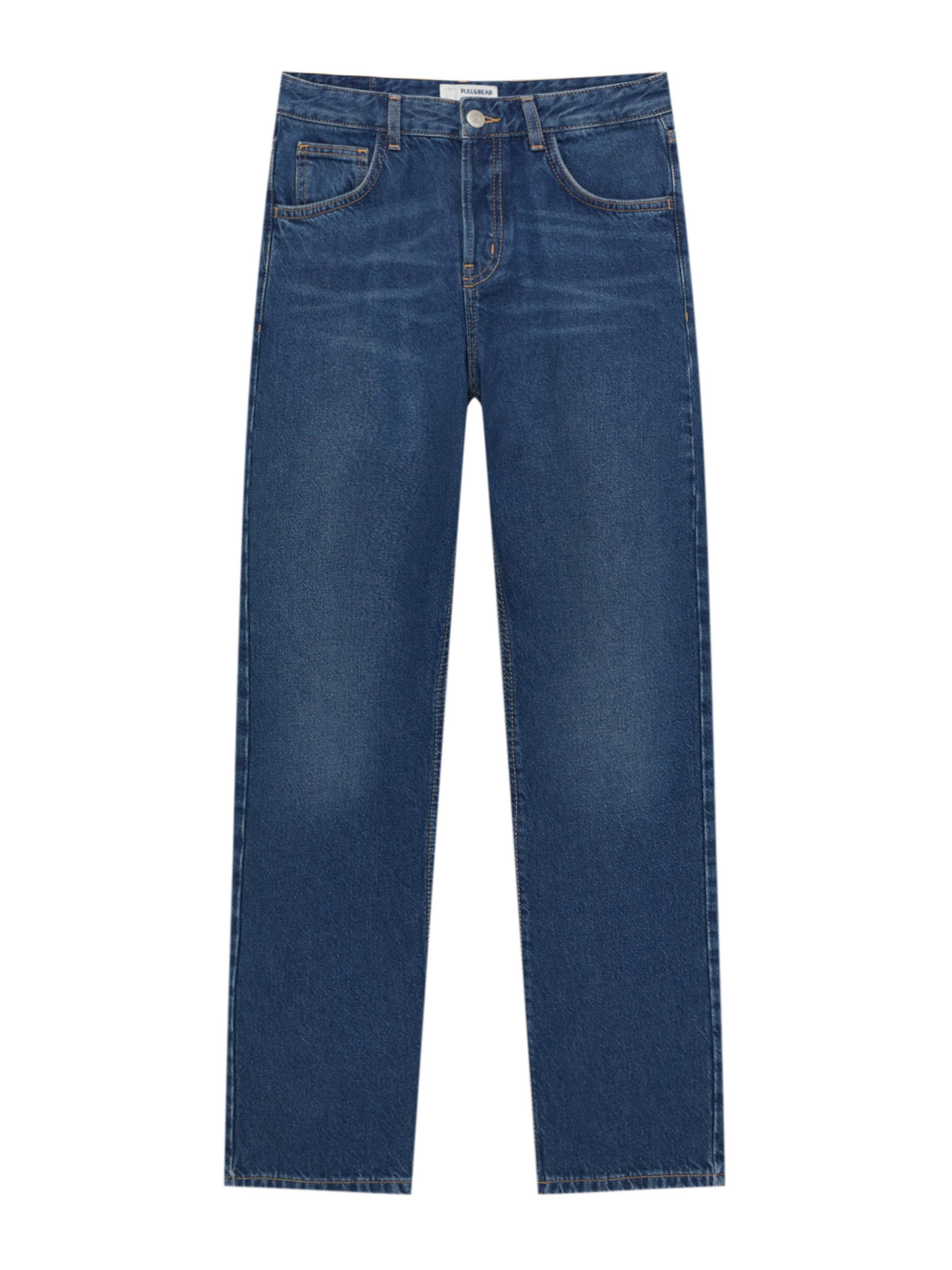 Regular Jean Pull&Bear en bleu : devant