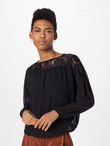 Hailys Blouse 'Polly' in Black: front