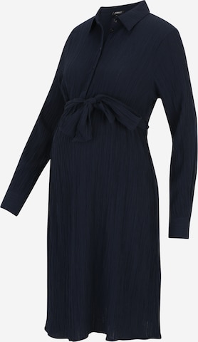 Only Maternity Dress 'Neva' in Blue: front