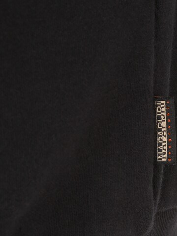 NAPAPIJRI Sweatshirt 'Burgee Wint 2' in Black