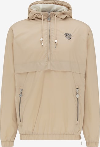 MO Between-Season Jacket in Beige: front