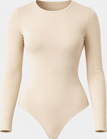 LEAFLETIC - Body 'Leafletic Women’s Bodysuit' en beige: frente