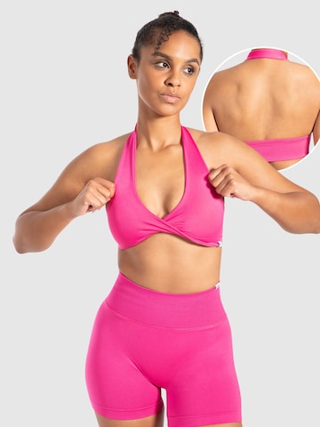 Smilodox Sports top ' Myrah ' in Pink: front