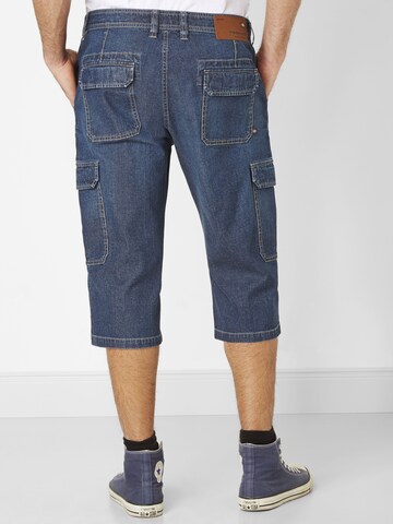 REDPOINT Regular Cargo Jeans in Blue