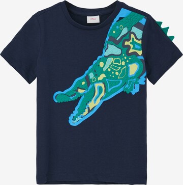 T-Shirt s.Oliver en bleu : devant