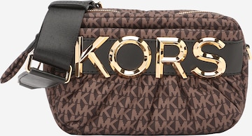 MICHAEL Michael Kors Skulderveske 'Leonie' i brun: forside