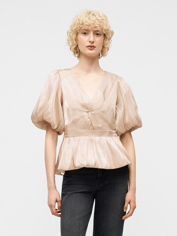 YAS Pluus 'YASTURINO', värv beež: eest vaates