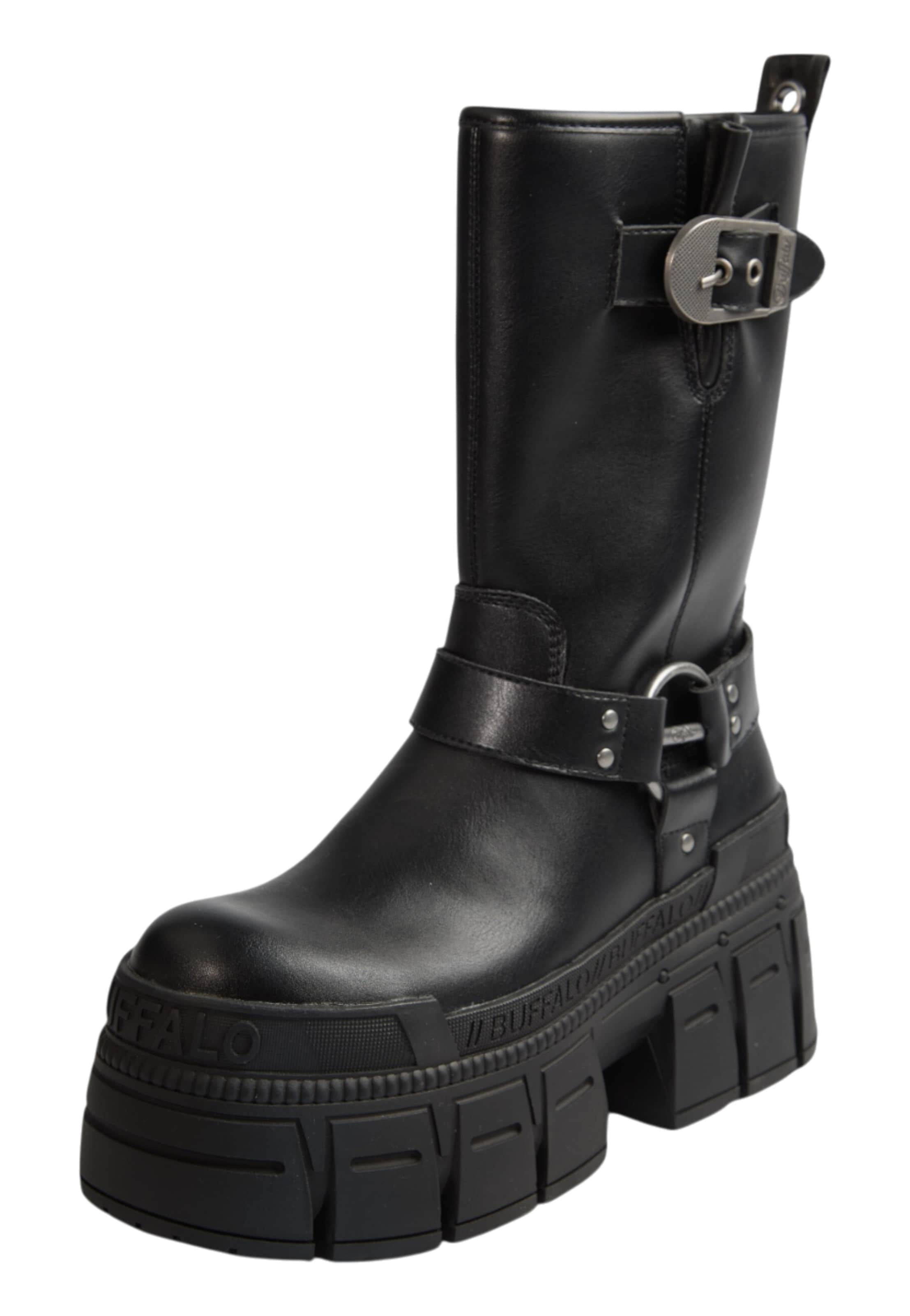 BUFFALO Boot in Black: front
