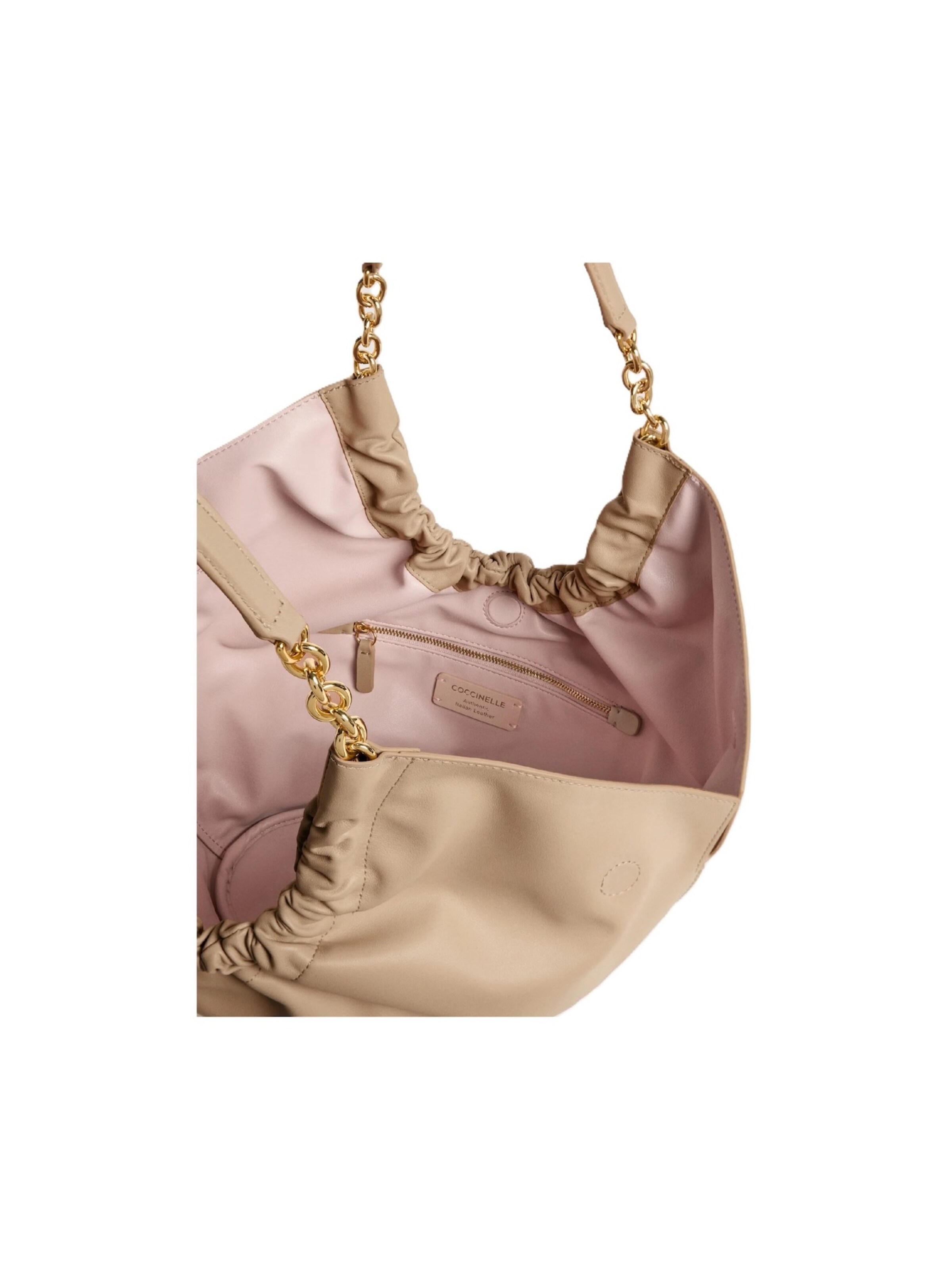 Borsa a spalla 'E1U5F110201' di Coccinelle in beige