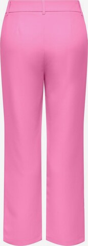 Regular Pantalon ONLY en rose