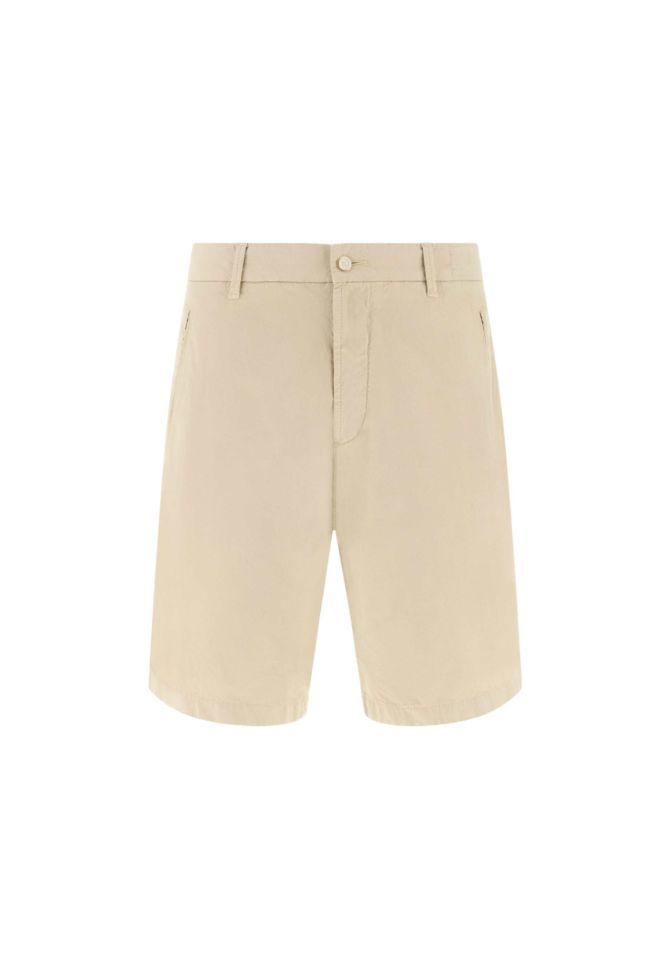 Coupe slim Pantalon Boggi Milano en beige : devant