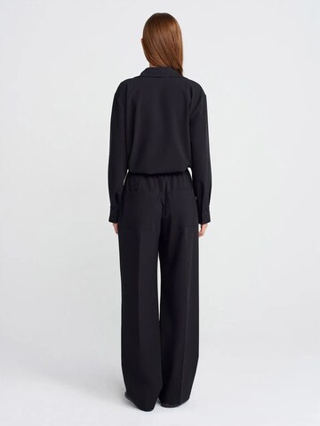 Wide Leg Pantalon 'Hose' Dilvin en noir