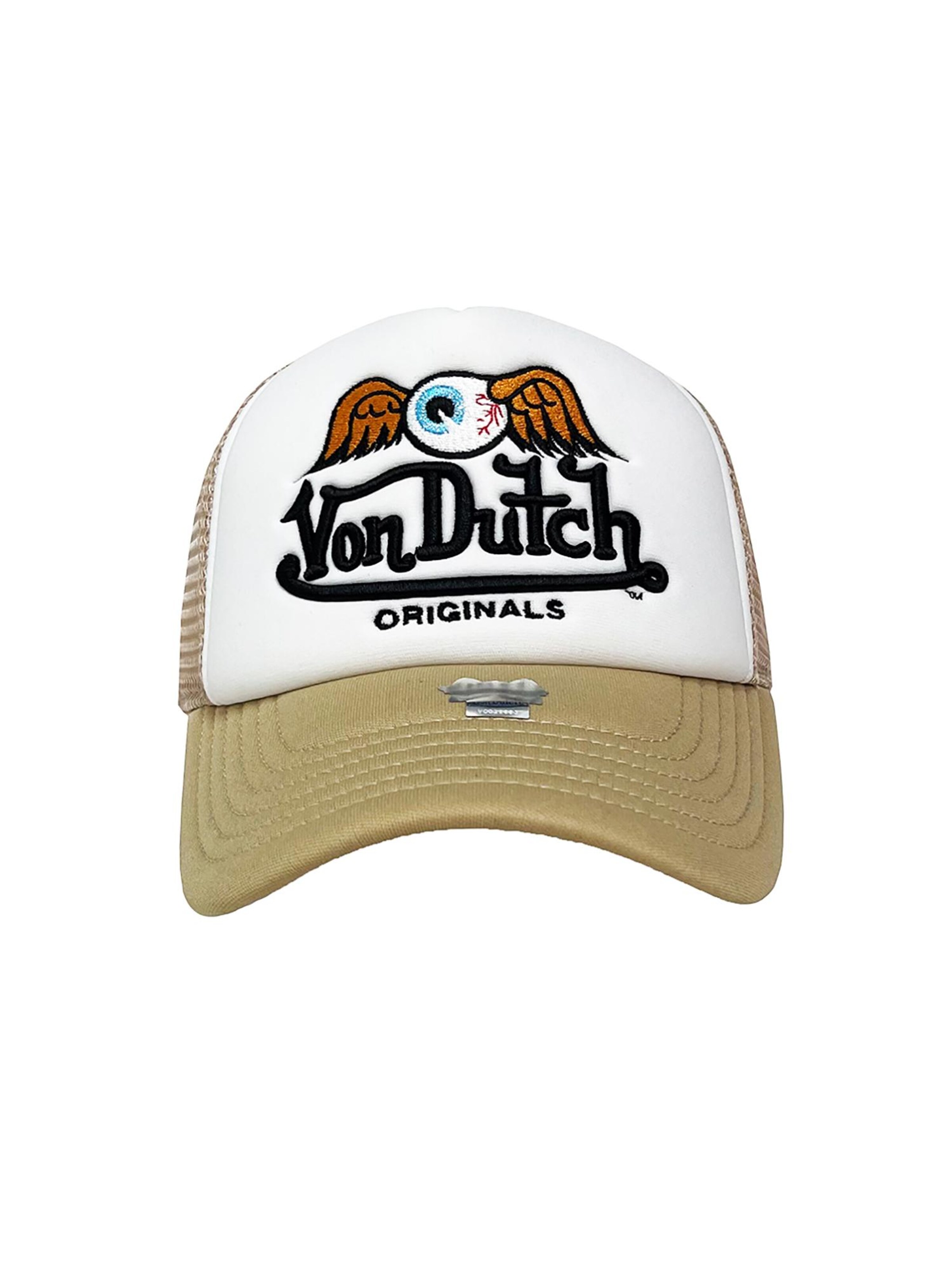 Cappello da baseball 'Baker' di Von Dutch in beige