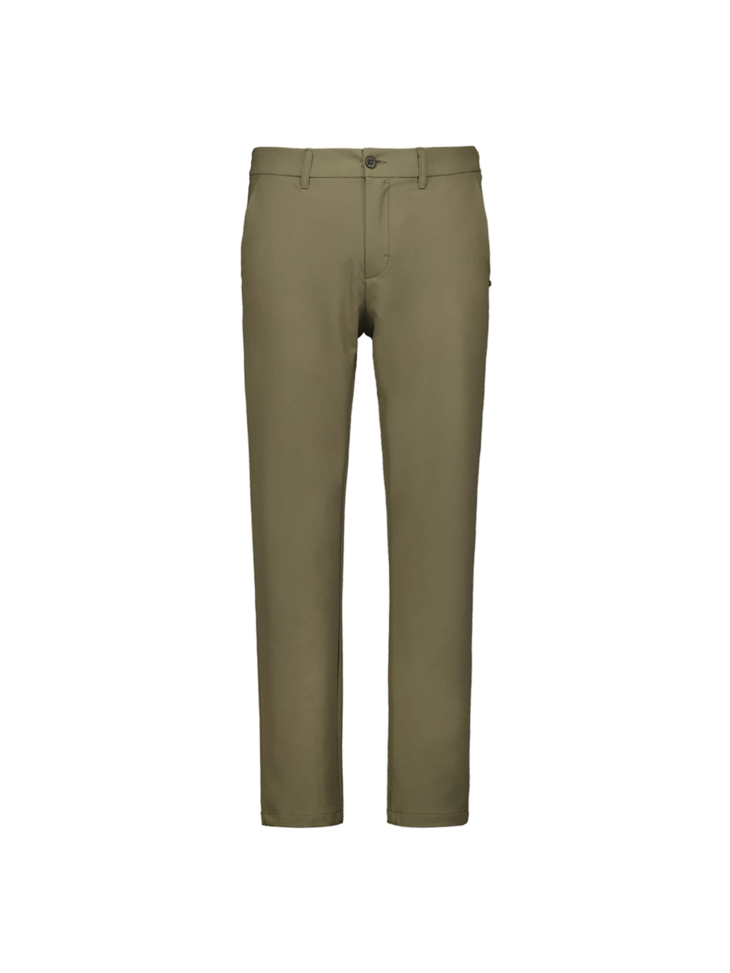 No Excess Regular Chino trousers in Green: front