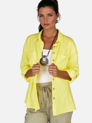 Chemisier Navigazione en jaune : devant