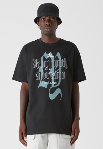 Lost Youth Shirt 'Dream V.1' in Black: front