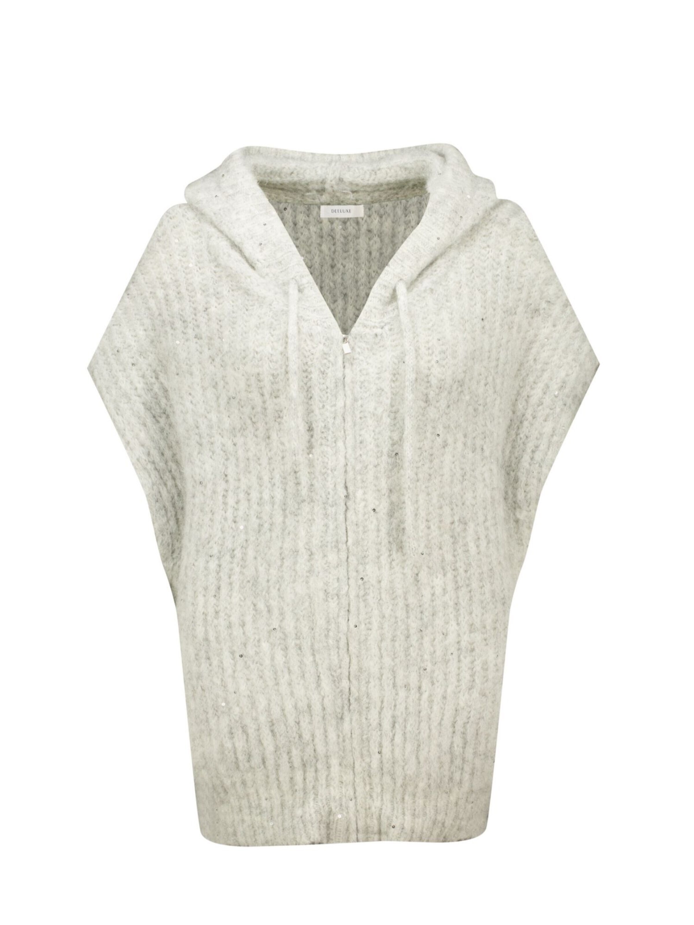 Veste mi-saison Deeluxe en gris : devant