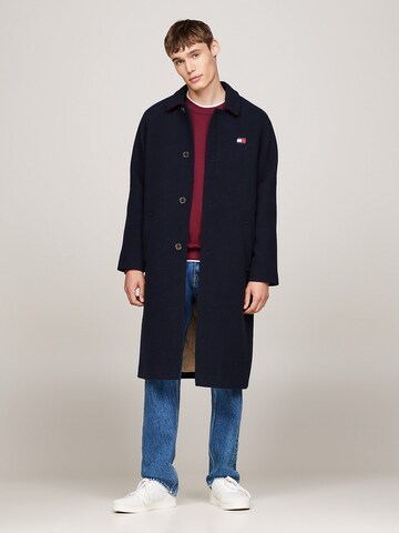 Manteau mi-saison Tommy Jeans en bleu : devant