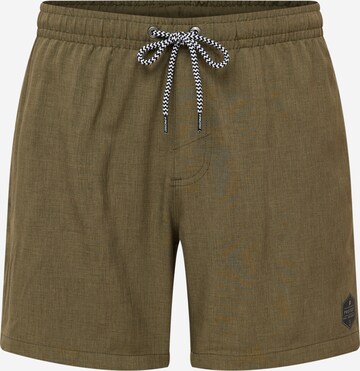 PROTEST Board Shorts 'Davey' in Green: front