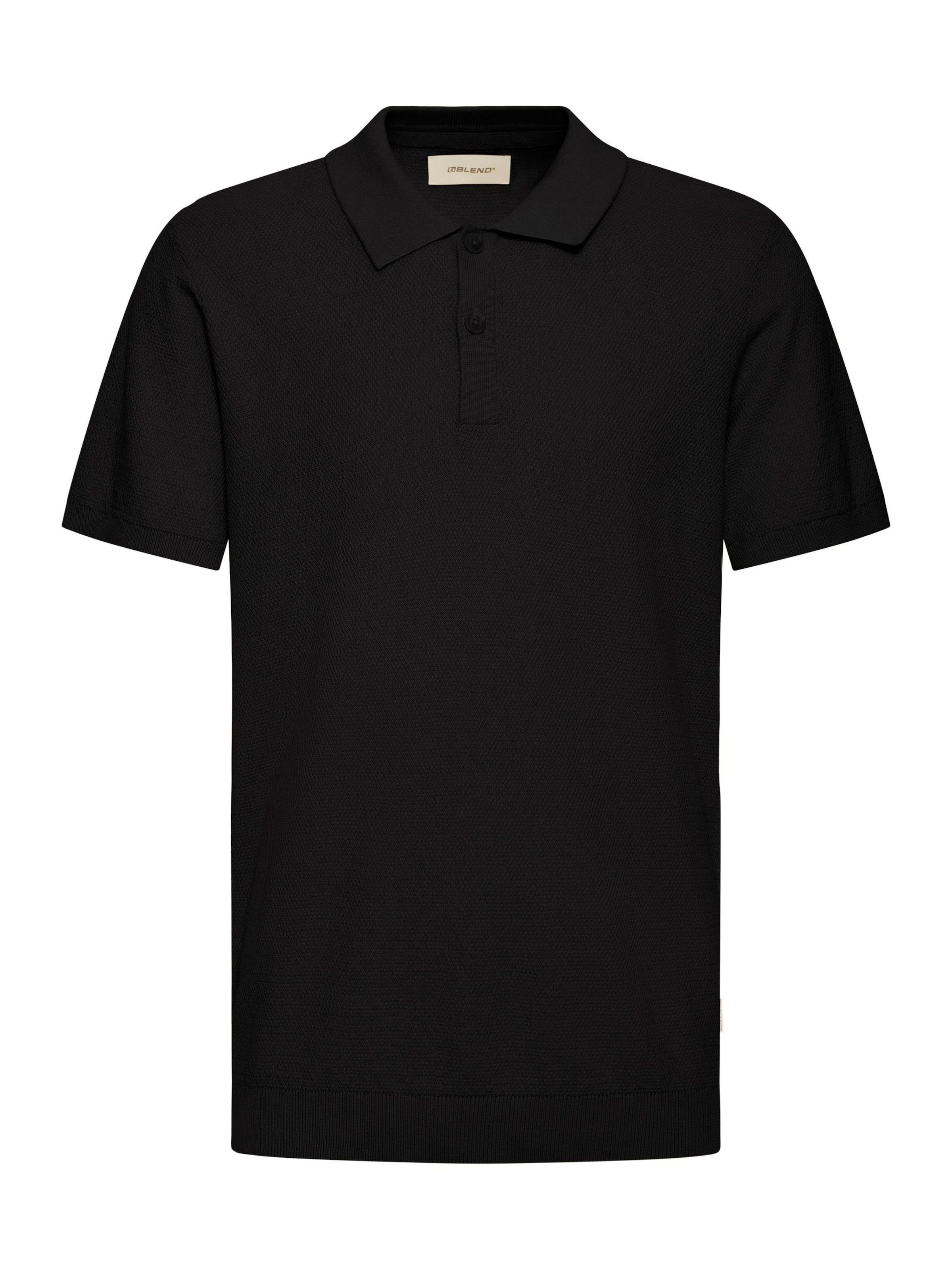 Maglietta ' BHGarry Knit ' di BLEND in nero: frontale