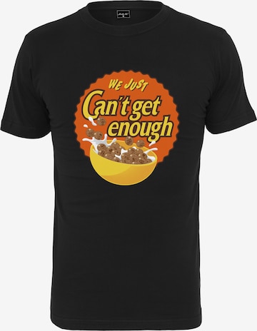 MT Men T-Shirt 'Can´t Get Enough' in Schwarz: predná strana