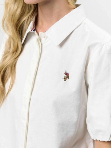 U.S. POLO ASSN. Tričko 'UWIrma' – bílá