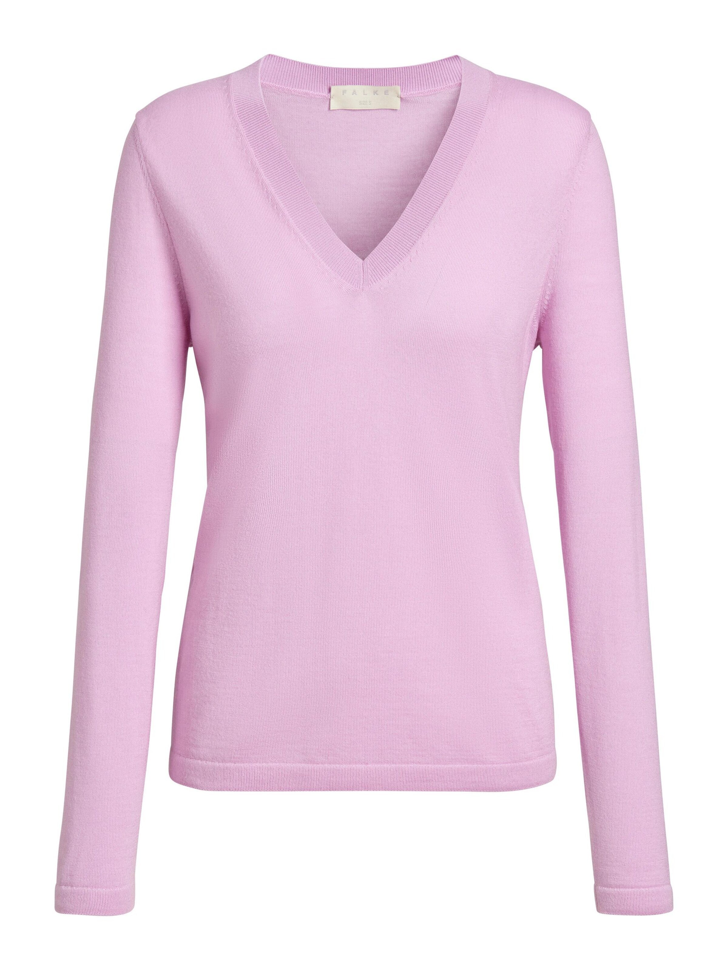 FALKE Pullover 'Pure Merino Wool'‌‌‌‌‌‌‌ in Pink