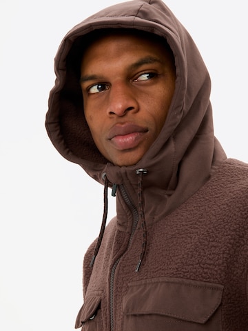 VAUDE Funktionsfleecejacke 'Manukau' in Braun