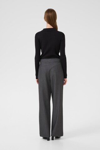 Wide Leg Pantalon à pince 'KBRo' KAREN BY SIMONSEN en gris