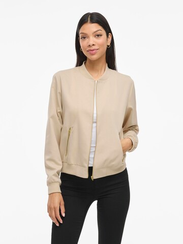 Veste mi-saison VILA en beige : devant