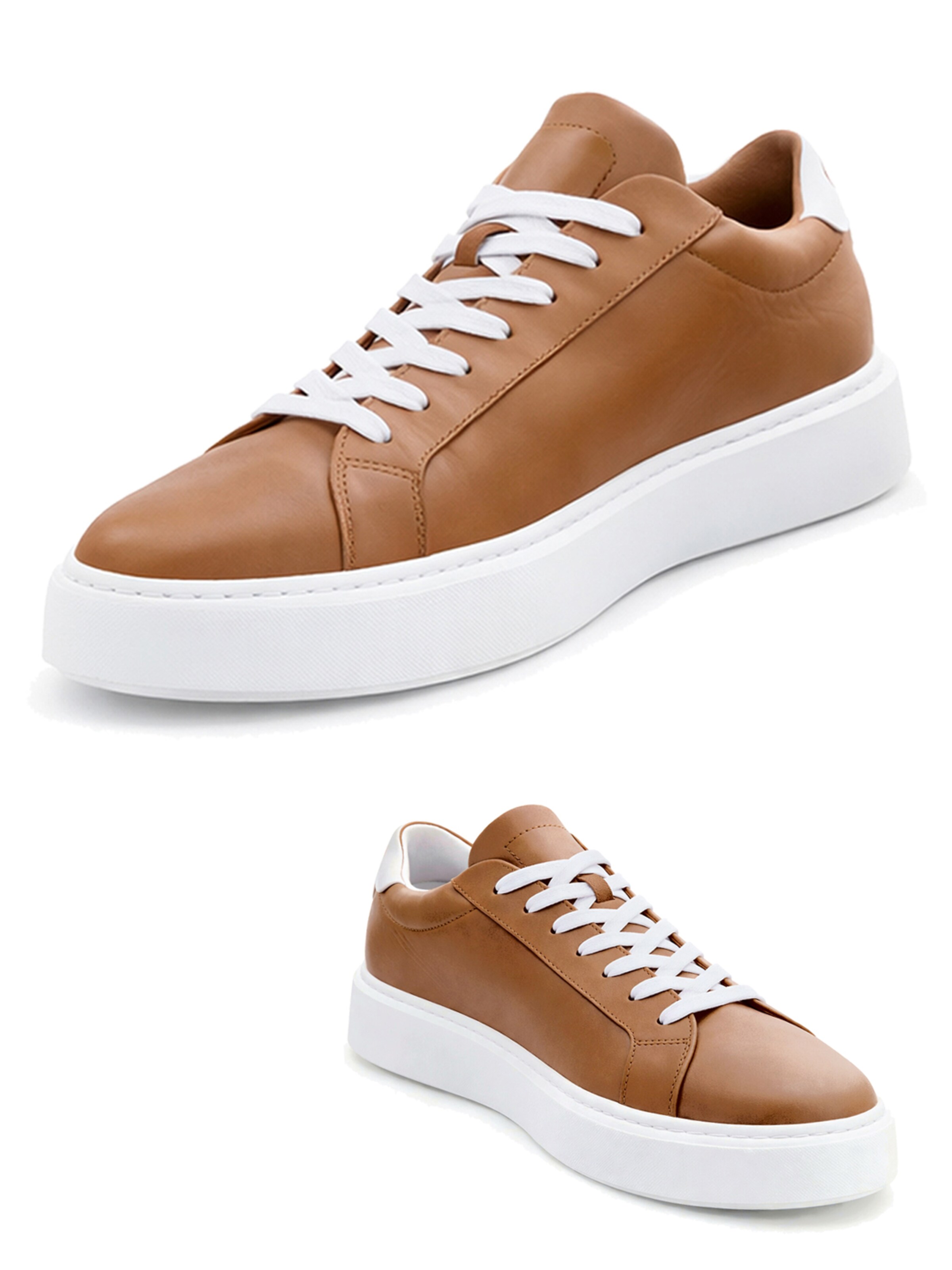 Club Shoes Relics Sneaker low 'Coach Collection Camel' i brun
