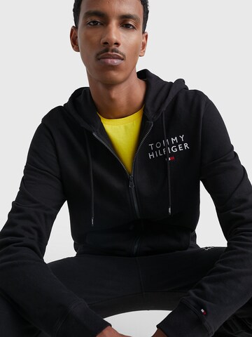 Tommy Hilfiger Underwear Zip-Up Hoodie in Black