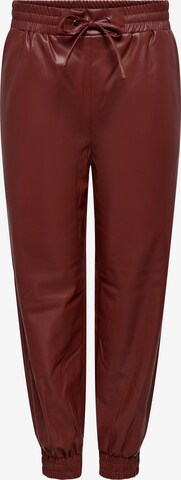 ONLY Tapered Broek 'Sofia' in Rood: voorkant
