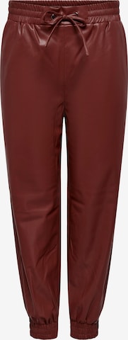 ONLY - Tapered Pantalón 'Sofia' en rojo: frente