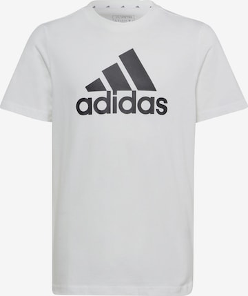 ADIDAS SPORTSWEAR - Camiseta funcional 'Essentials' en blanco: frente