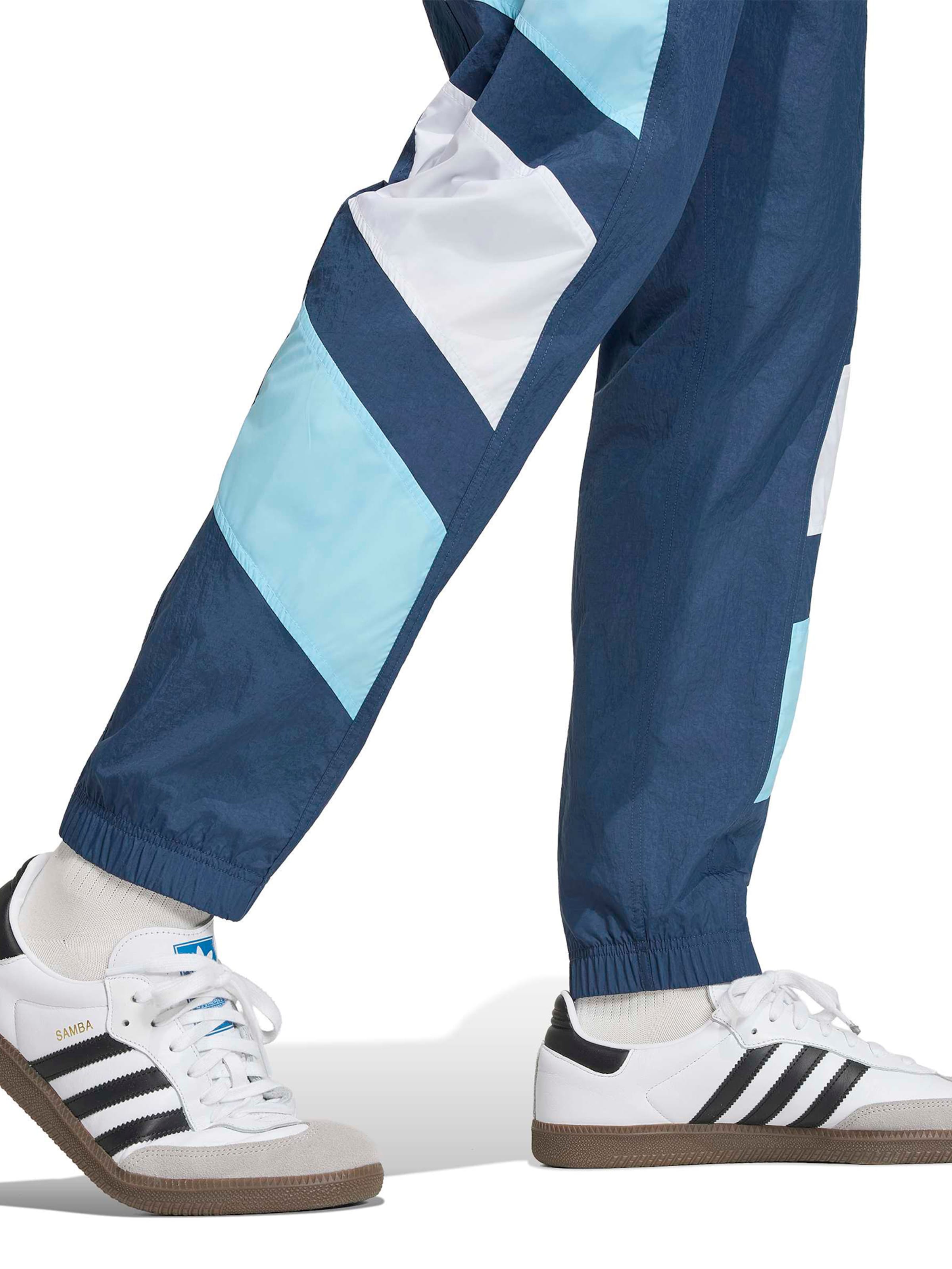 ADIDAS PERFORMANCE Tapered Sportbroek 'AFA EQT' in Blauw