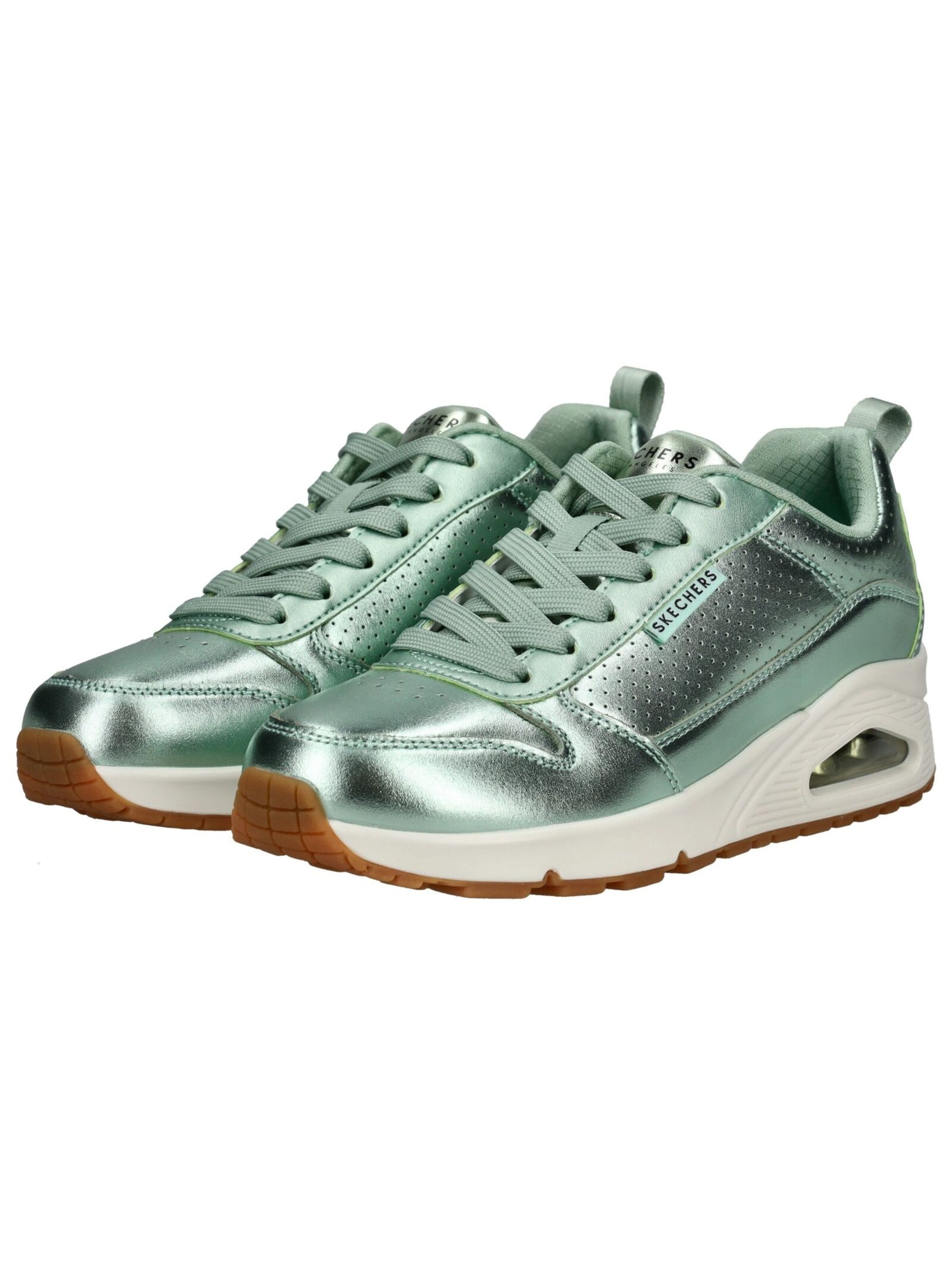 Sneaker bassa 'Uno' di SKECHERS in verde