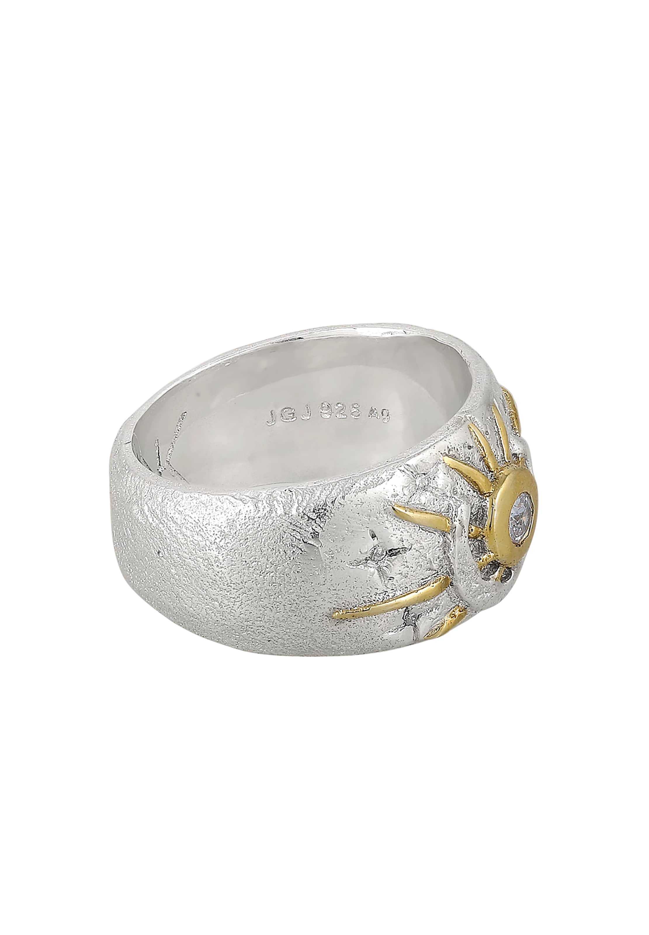 KUZZOI Ring 'Astro' in Silber