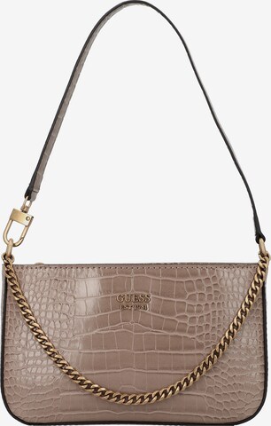 Sac bandoulière 'Katey' GUESS en beige : devant