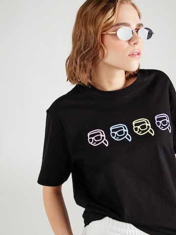 Karl Lagerfeld Shirts 'Ikonik 2.0' i sort