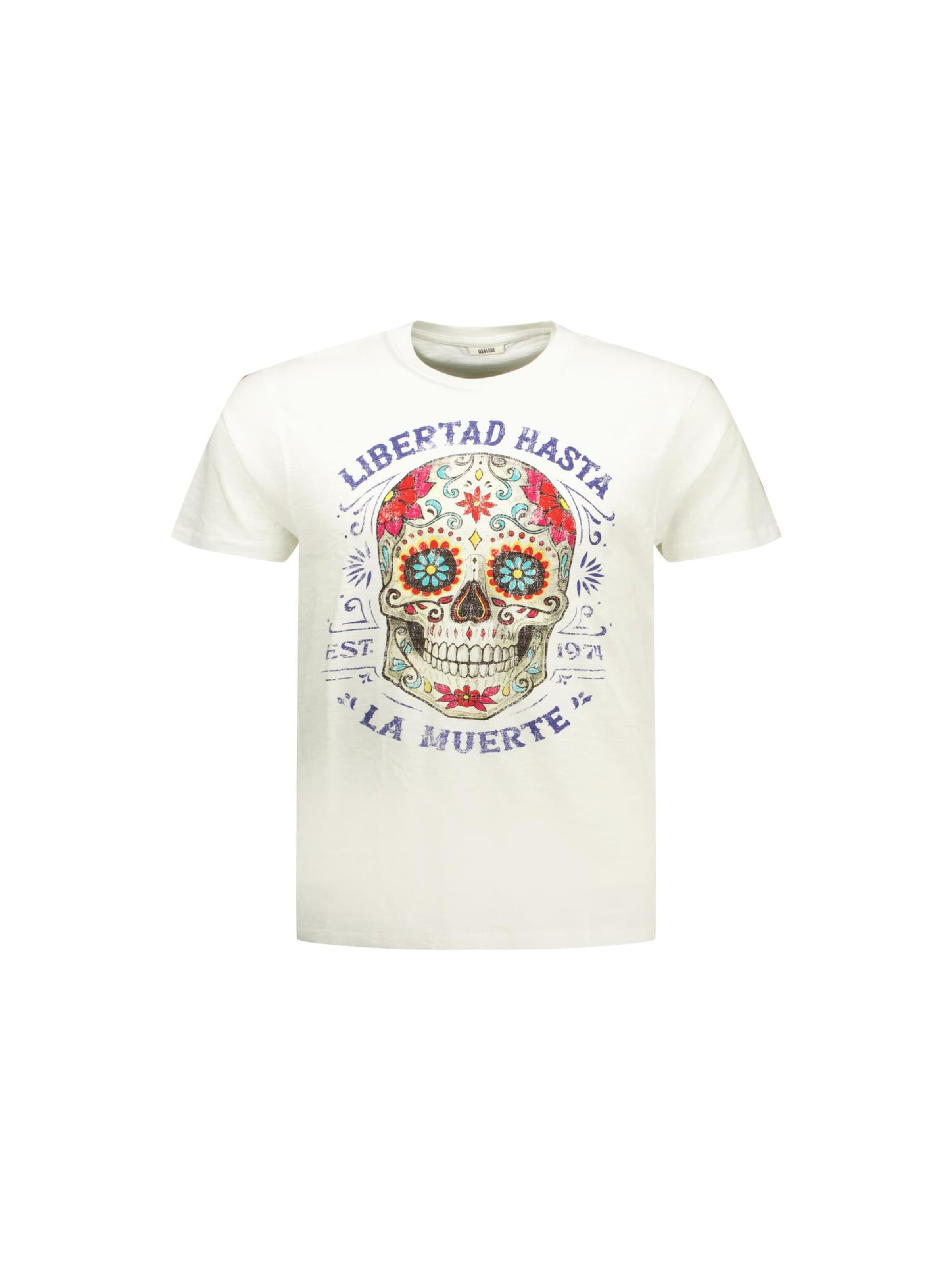 Deeluxe Shirt in Wit: voorkant