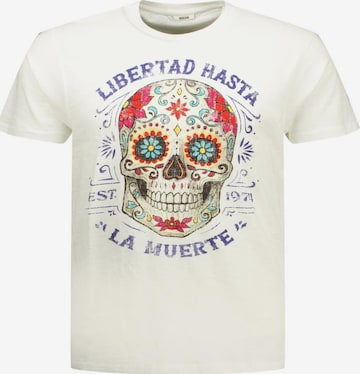 Deeluxe Shirt in Wit: voorkant