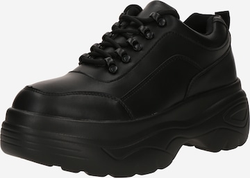 Koi Footwear Platform trainers 'Jennie Striker' in Black: front